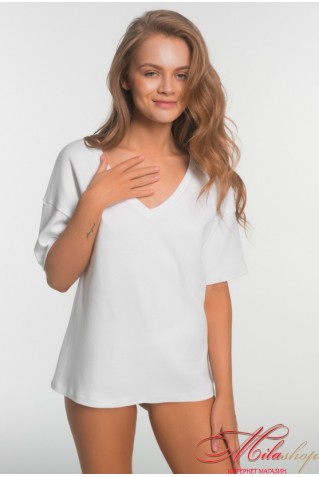 Жіноча футболка з бавовни Luna L018 Ariela